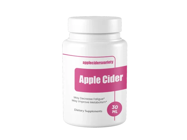 Bottle of 3x Apple Cider Bottle 30ML